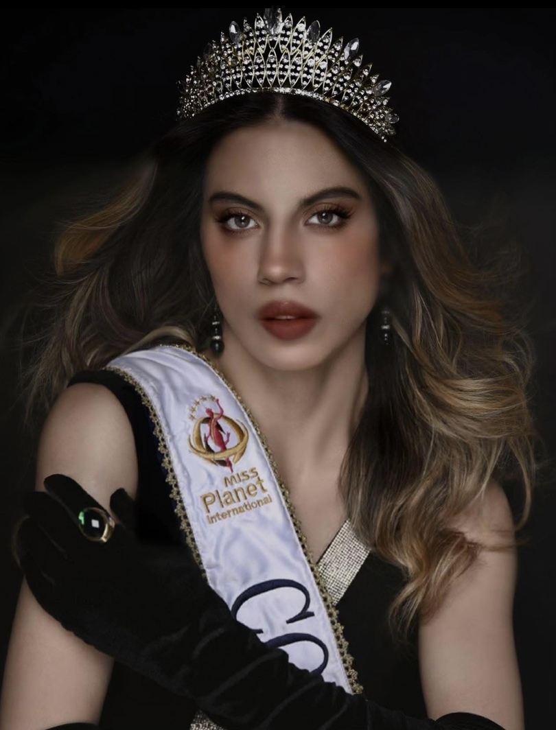 Regina Angarita en un evento de gala