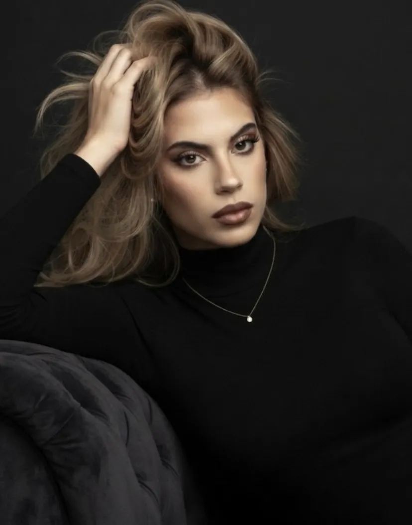 Regina Angarita en un evento de gala