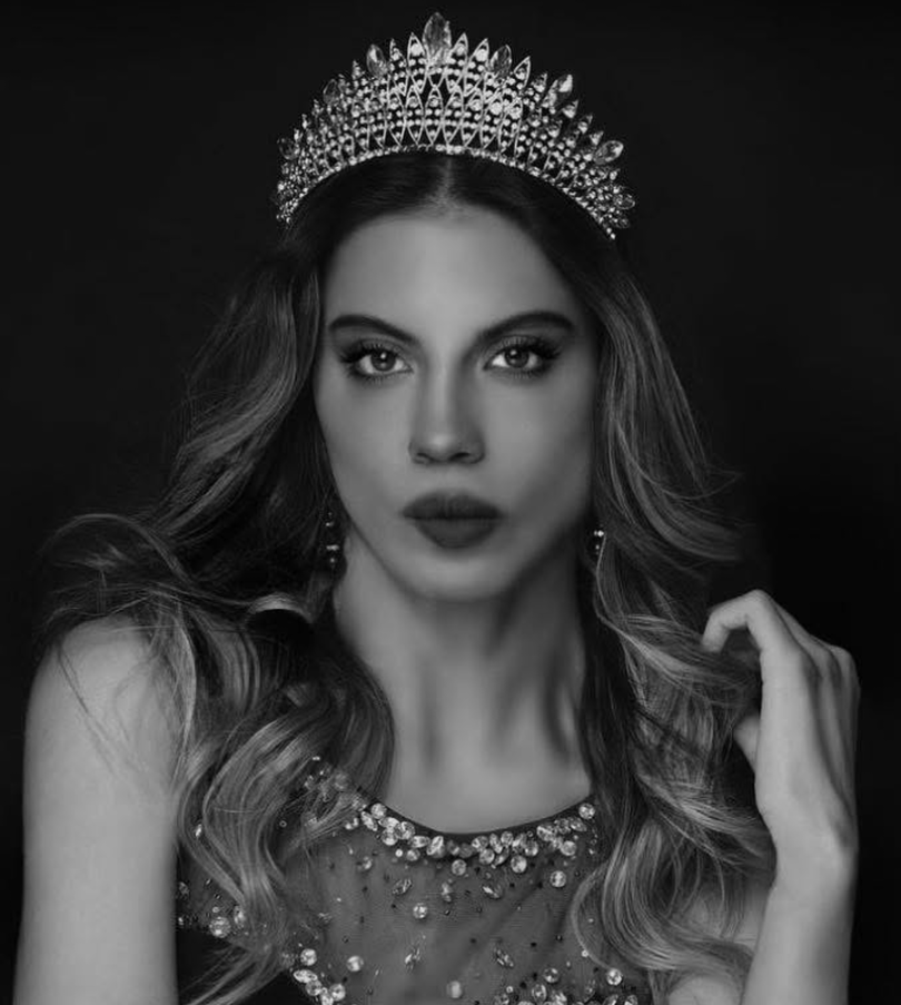 Regina Angarita en un evento